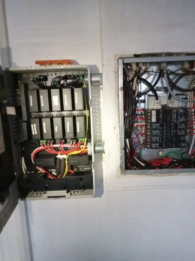 Electrical panel upgrade completed for Indoor Lighting Installation in Wimauma